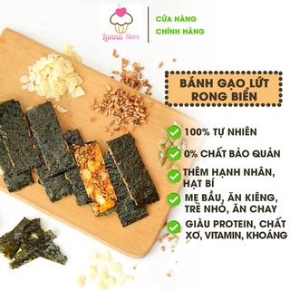 Rong biển kẹp hạt dinh dưỡng Gạo lứt rong biển mix hạt dinh dưỡng giảm cân