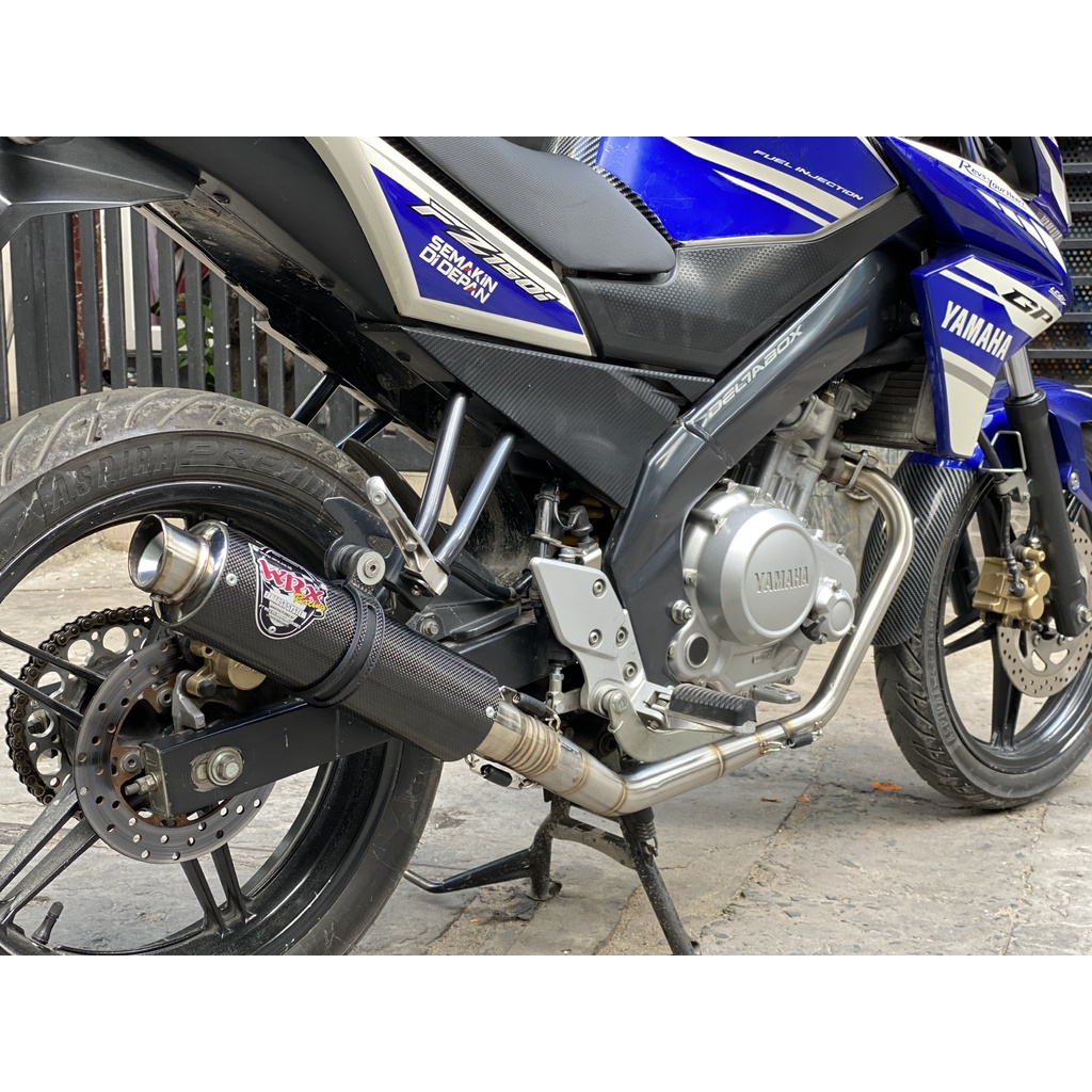 Cổ pô WRX K150 size 32-51 cho YAMAHA FZ150i