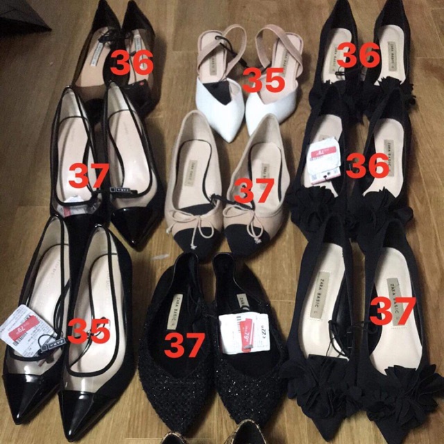 Giày zara auth có sẵn