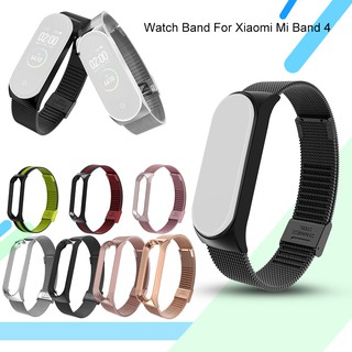 Dây Đeo Inox Milanese Cho Đồng Hồ Thông Minh Xiaomi Mi Band 4