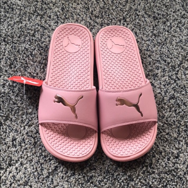 (Chính hãng) Dép Puma Cool Pop nữ hồng rose