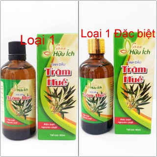 COMBO 02 CHAI TRÀM NGUYÊN CHẤT 100ML (LOẠI 1, LOẠI 1 ĐẶC BIỆT )