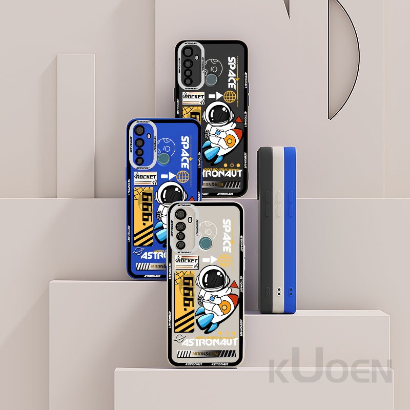 Ốp Điện Thoại TPU Mềm Hình Nasa Cho Realme 5 6 pro 5i 5s 6s 7i C3 C17