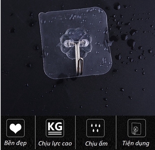 Combo 50 móc dán tường chịu lực