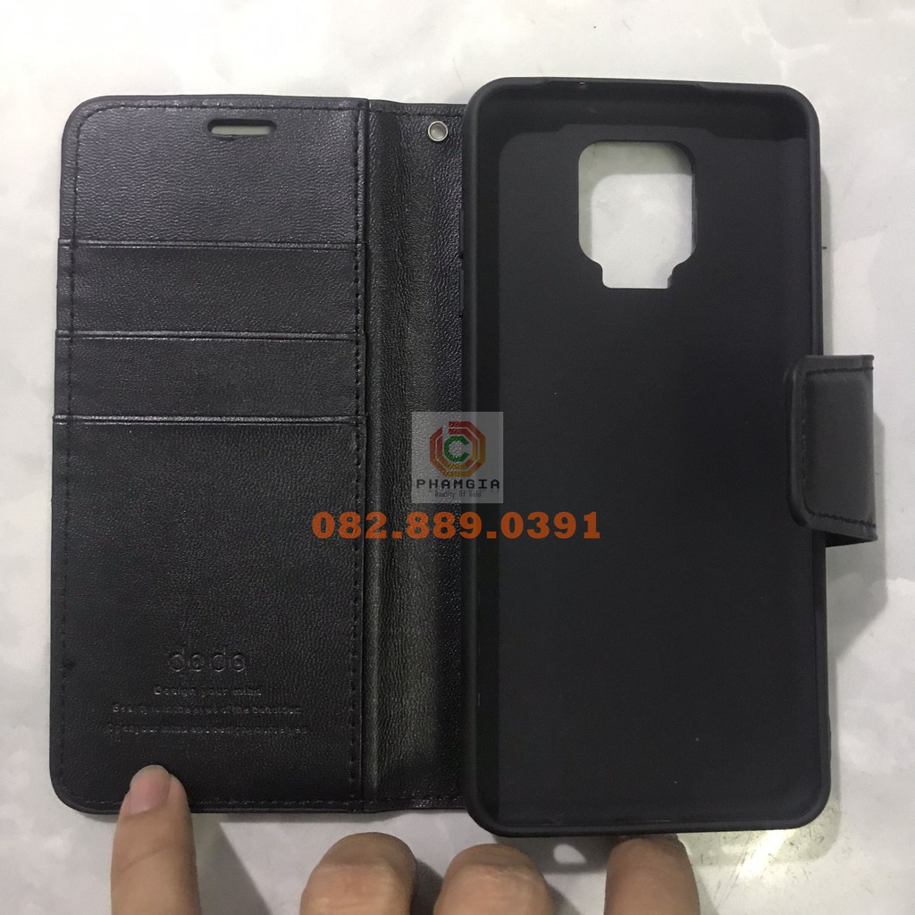 Bao da Vsmart Aris/ Aris pro  nắp gập, chống đỡ xem phim, chất da sang trọng