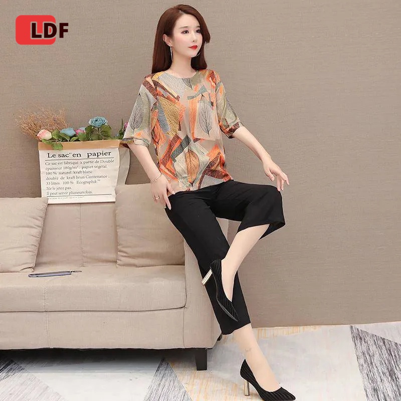 Áo Thun Tay Lỡ Dáng Rộng Thời Trang Thanh Lịch Dành Cho Nữ