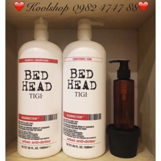 Mini Kool 💕 Dầu gội & xả Tigi Bed Head Urban Antidotes phục hồi tóc hư tổn 💕