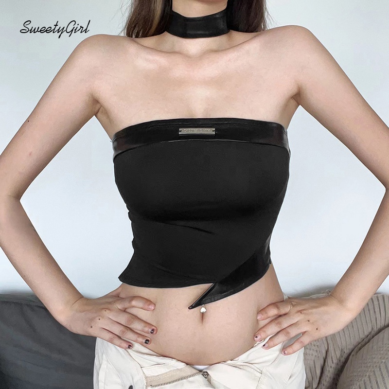 Áo Ống Ôm Dáng Màu Trơn Thời Trang 2022 Quyến Rũ Cho Nữ