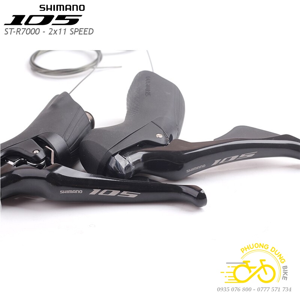 Tay đề lắc xe đạp SHIMANO 105 ST R7000 2x11 Speed - Hàng chính Hãng