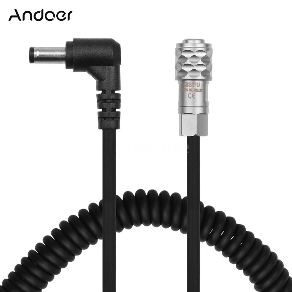 yins♥Andoer Blackmagic Pocket Cinema Camera 4K (BMPCC 4K) Camcorder Locking DC Power Cable Wire | BigBuy360 - bigbuy360.vn