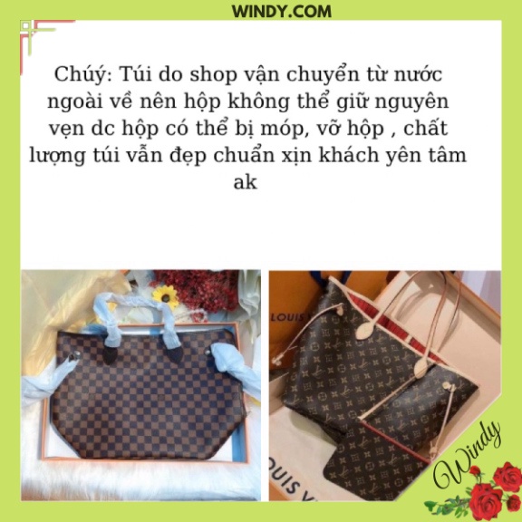 Túi Xách Nữ Công Sở LV To Đựng Vừa A4 Laptop Tặng Kèm Ví WD20225 windy.com