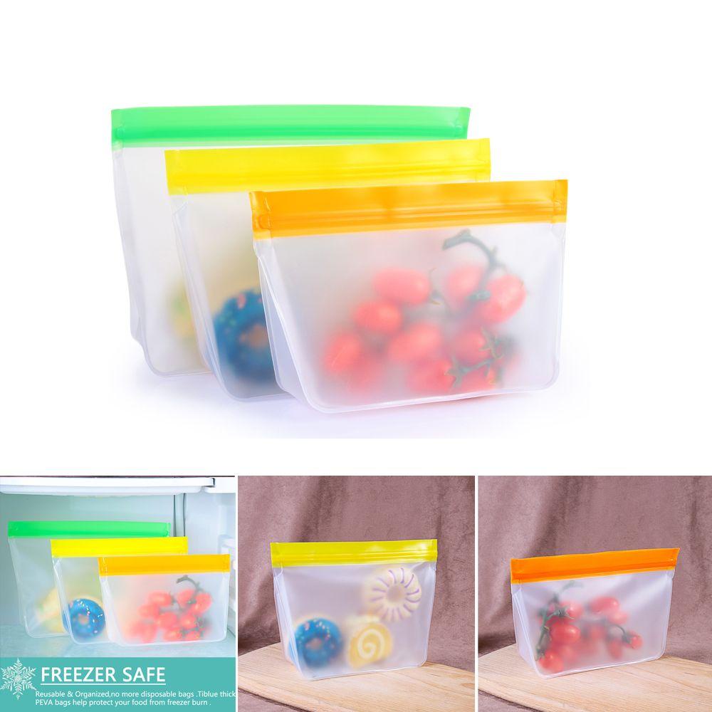 Túi Silicone Đựng Thực Phẩm Tươi Ngon Tái Sử Dụng Linh Hoạt KENT1