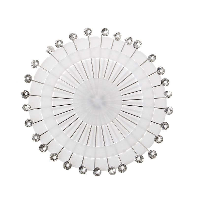 Set 30 Ghim Cài Khăn Choàng Đính Đá Pha Lê Phong Cách Hồi Giáo