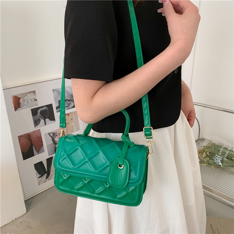 IELGY Túi Đeo Vai Hình Vuông Cỡ Nhỏ Thiết Kế Đơn Giản Thời Trang Cho Nữ