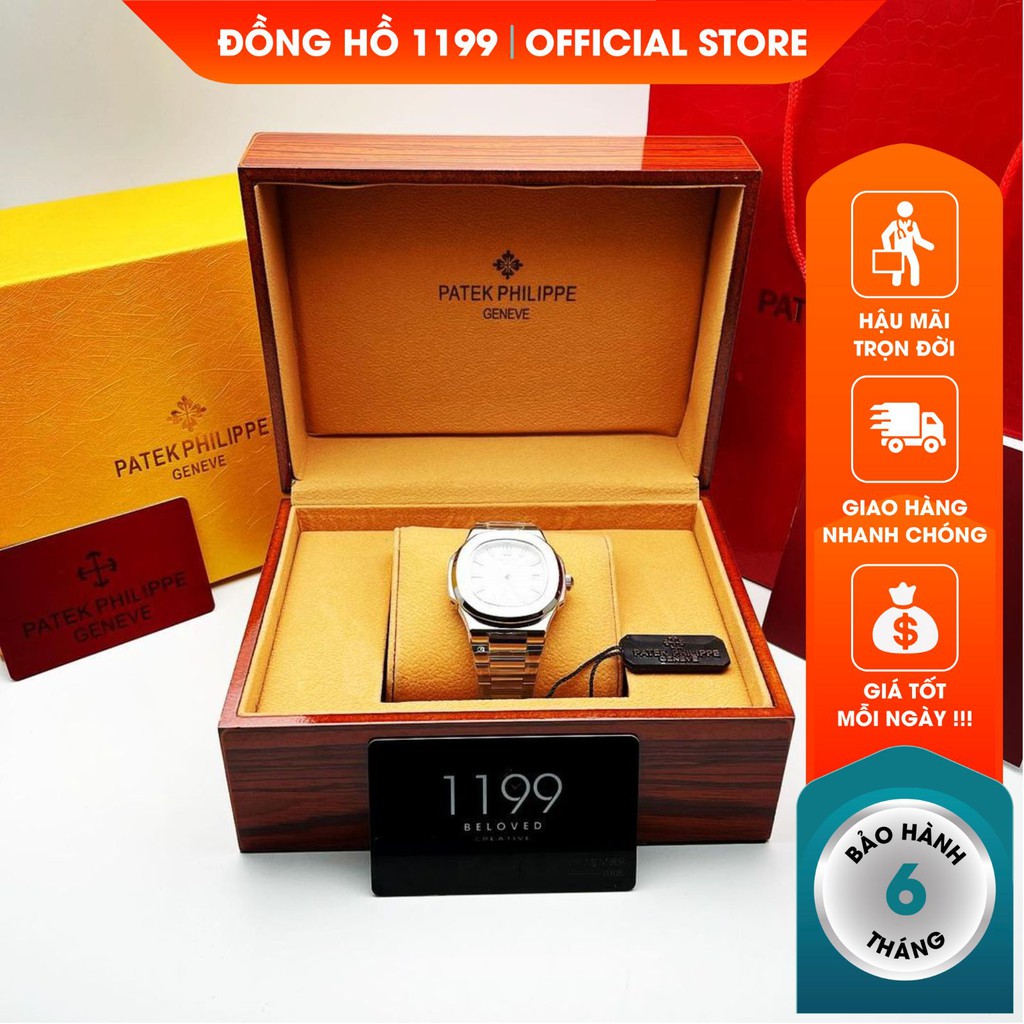 Đồng hồ cơ nam dây thép cao cấp chống nước chống xước sang trọng lịch lãm bảo hành 6 tháng AAA189 - 1199 Watches