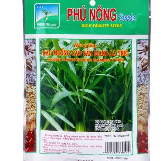 50gr Hạt Giống Rau Muống Lá Tre