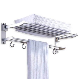 Giá Treo Khăn Nhà Tắm 2 Tầng Inox