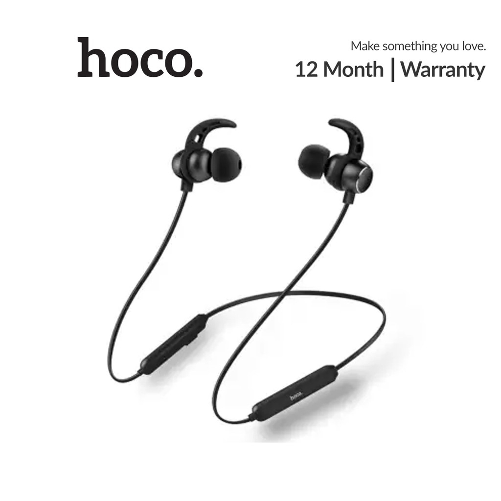 Tai nghe Bluetooth Hoco ES11 với thời gian nghe nhạc lên đến 6 giờ, thiết kế kháng nước dành riêng cho thể thao ( đen )