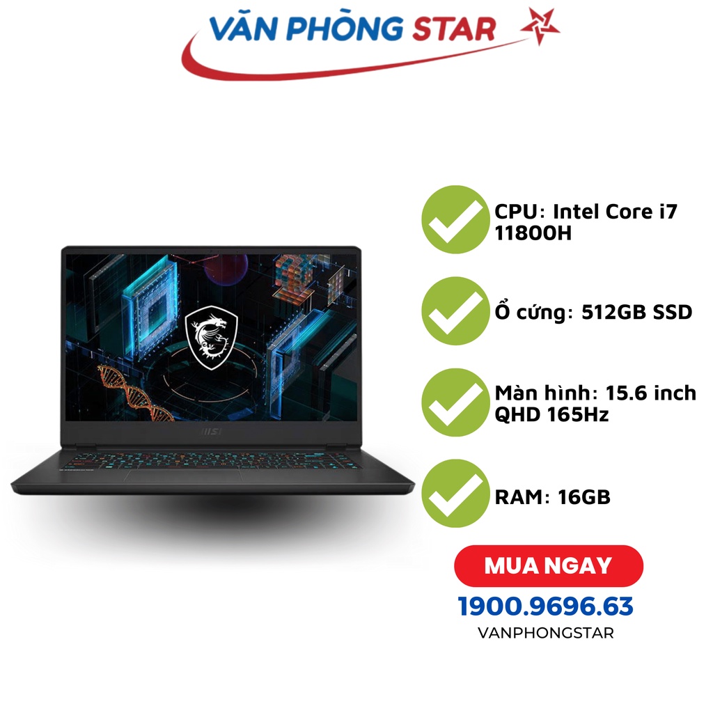 Laptop MSI GP66 Leopard (11UE-643VN)