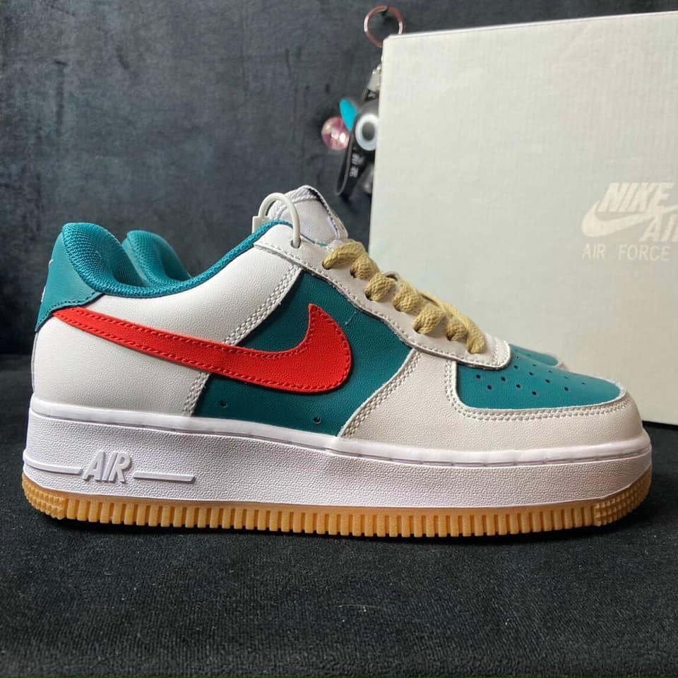 Giày thể thao a.f.1 Shadow tím hồng vàng mới