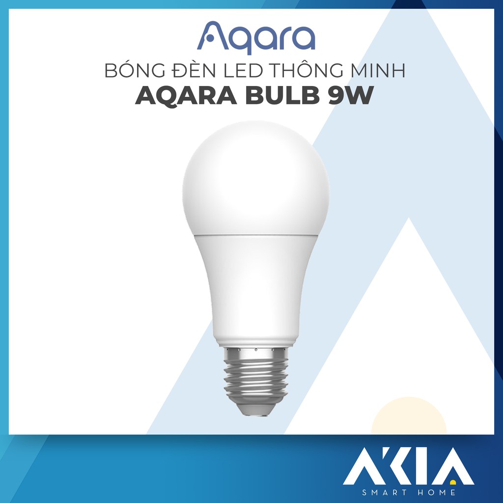 Bóng Đèn LED thông minh Aqara 9W màu 2700K - 6500K bản Zigbee - Bóng đèn thông minh, Kết nối App, Điều chỉnh độ sáng.