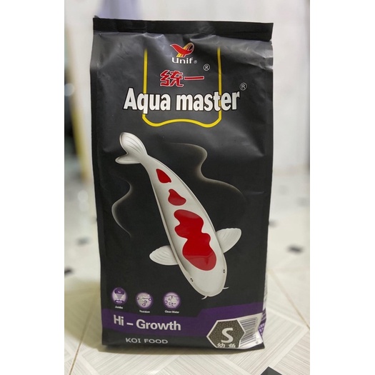 Thức ăn cá Koi tăng trưởng Hi-Growth Aqua Master bao 5kg