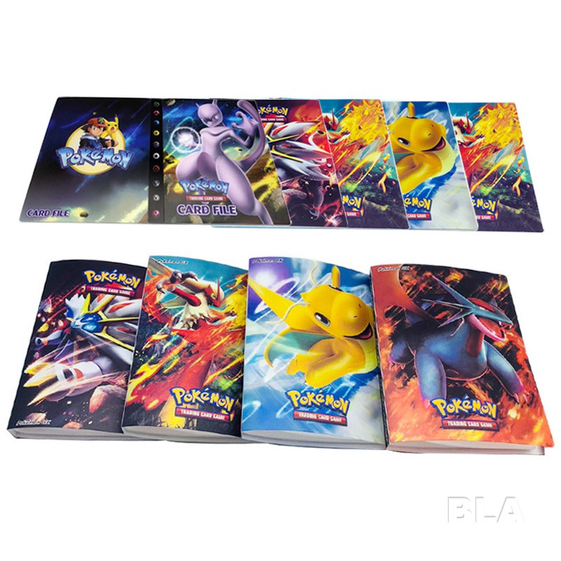 Thẻ Pokemon Album Danh sách Sách Người thu thập Thẻ thư mục 240PCS Pokemon TCG Chủ thẻ Dung lượng 1PCS