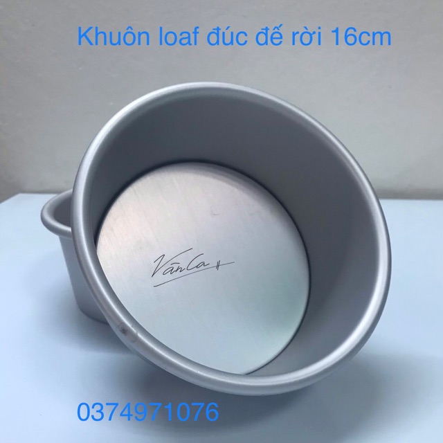 Khuôn bánh gato tròn đế rời 15`cm