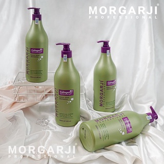 Cặp Dầu Gội Xả Collagen X3 Morgaji Chính Hãng