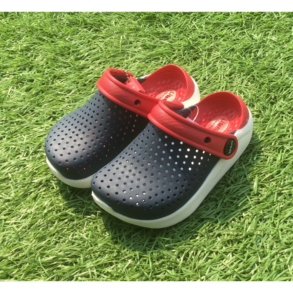 Dép cross literide cho bé trai và bé gái quai ngang hàng xuất khẩu full box