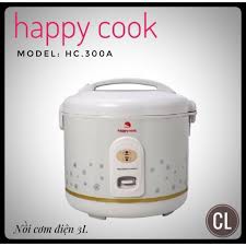 Nồi Cơm Điện 3 Lít Happy Cook HC300