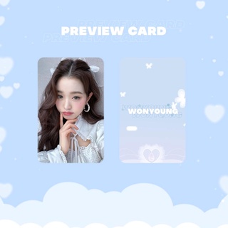 Card bo góc wonyoung