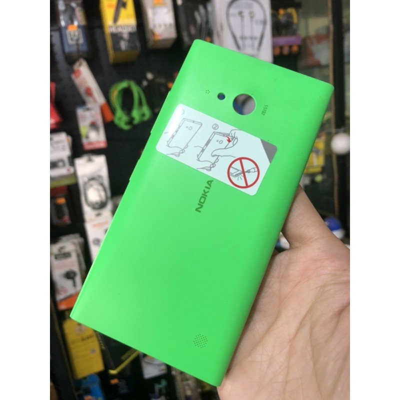 Nắp lưng Nokia 730 màu xanh lá - MỚI