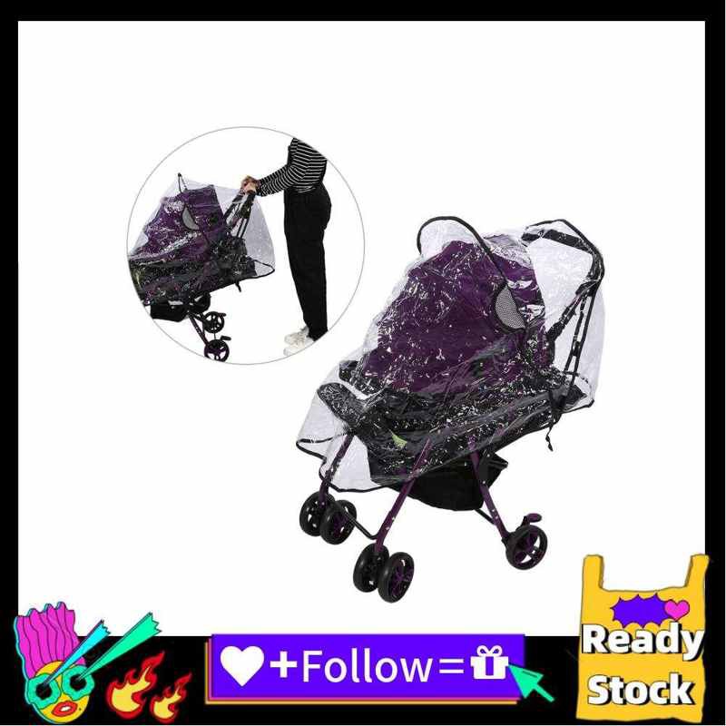 Áo Mưa Cho Xe Đẩy Em Bé