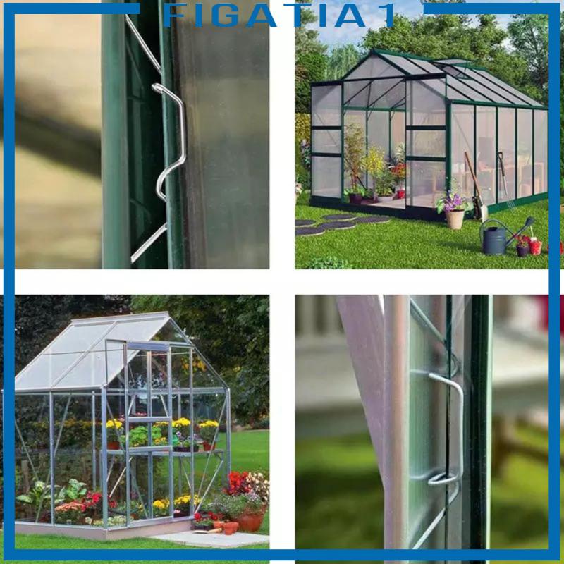 Set 1 / 25 Kẹp Kính Bằng Thép Không Gỉ Thay Thế Cho Nhà Kính