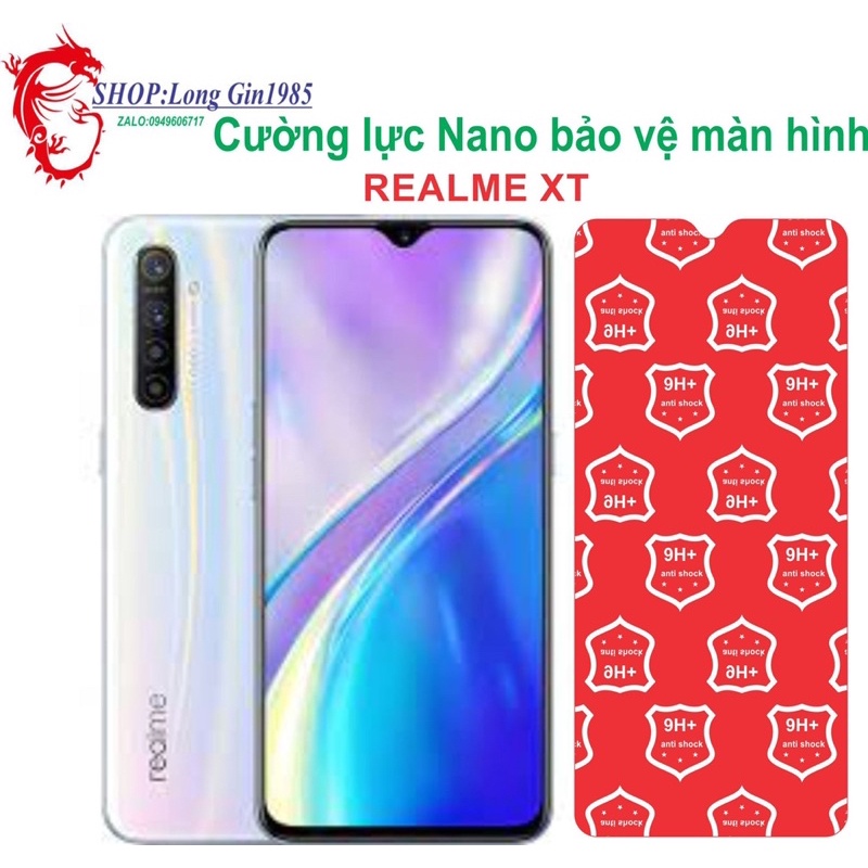 Realme XT Cường lực Nano chống va đập chống trầy xước tốt