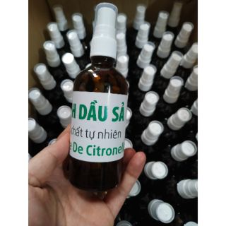 Tinh dầu sả xịt phòng chai thủy tinh 100ml