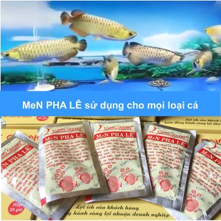 2 gói Men vi sinh Pha Lê làm trong nước bể cá