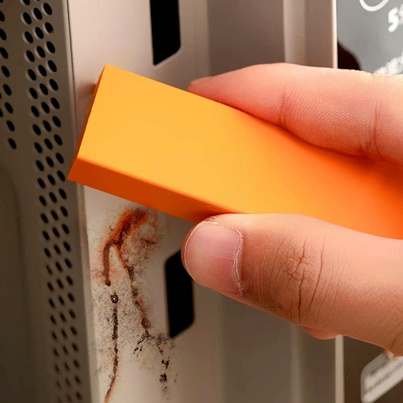 1 Miếng Chà Rửa Kính Bằng Cao Su Chống Mòn Có Thể Tái Sử Dụng Cho Nhà Bếp/Phòng Tắm