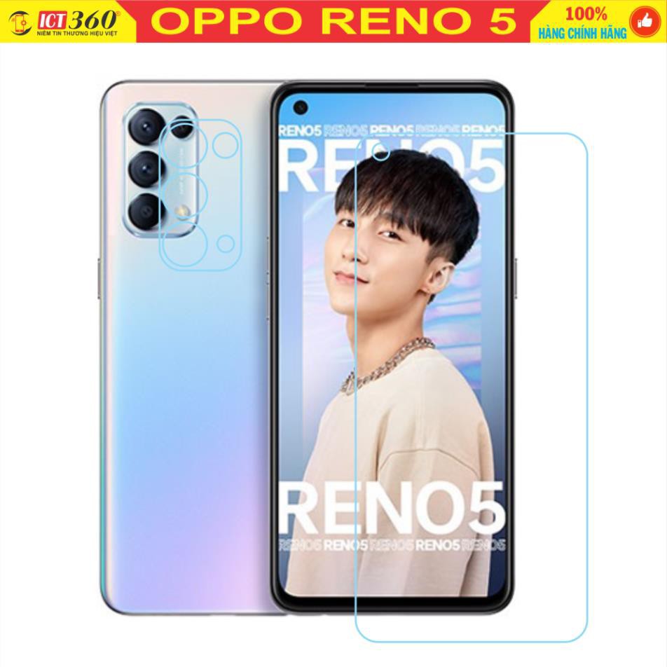 Kính Cường Lực Nano Dẻo, Dán PPF 4 Lớp OPPO Reno 5 + Kính Bảo vệ camera OPPO Reno 5