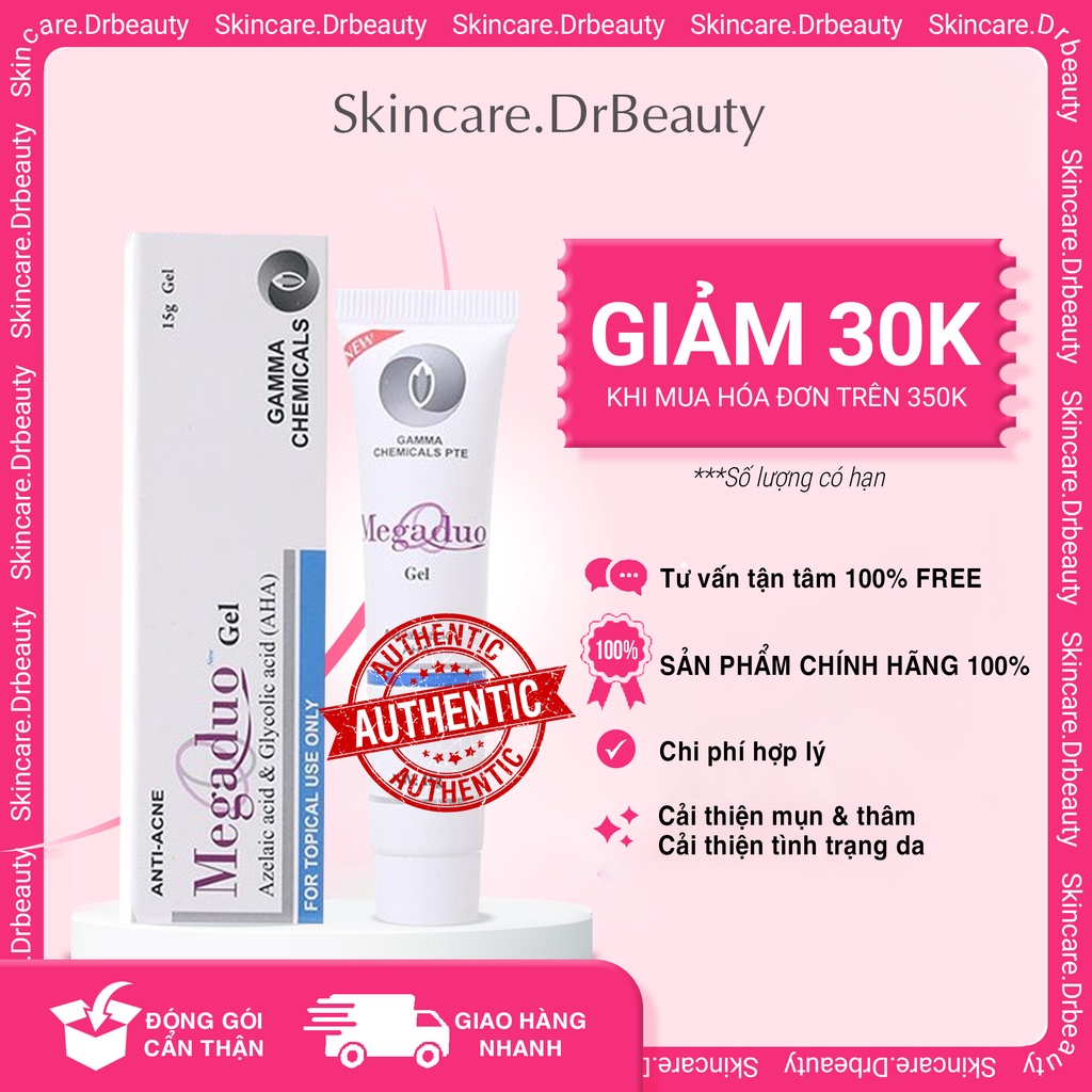 [CHÍNH HÃNG] Gel Mụn Trứng cá Megaduo 15g - GIẢM THÂM NGỪA MỤN | BigBuy360 - bigbuy360.vn