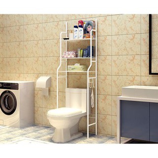 Kệ sắt để đồ sau bồn vệ sinh