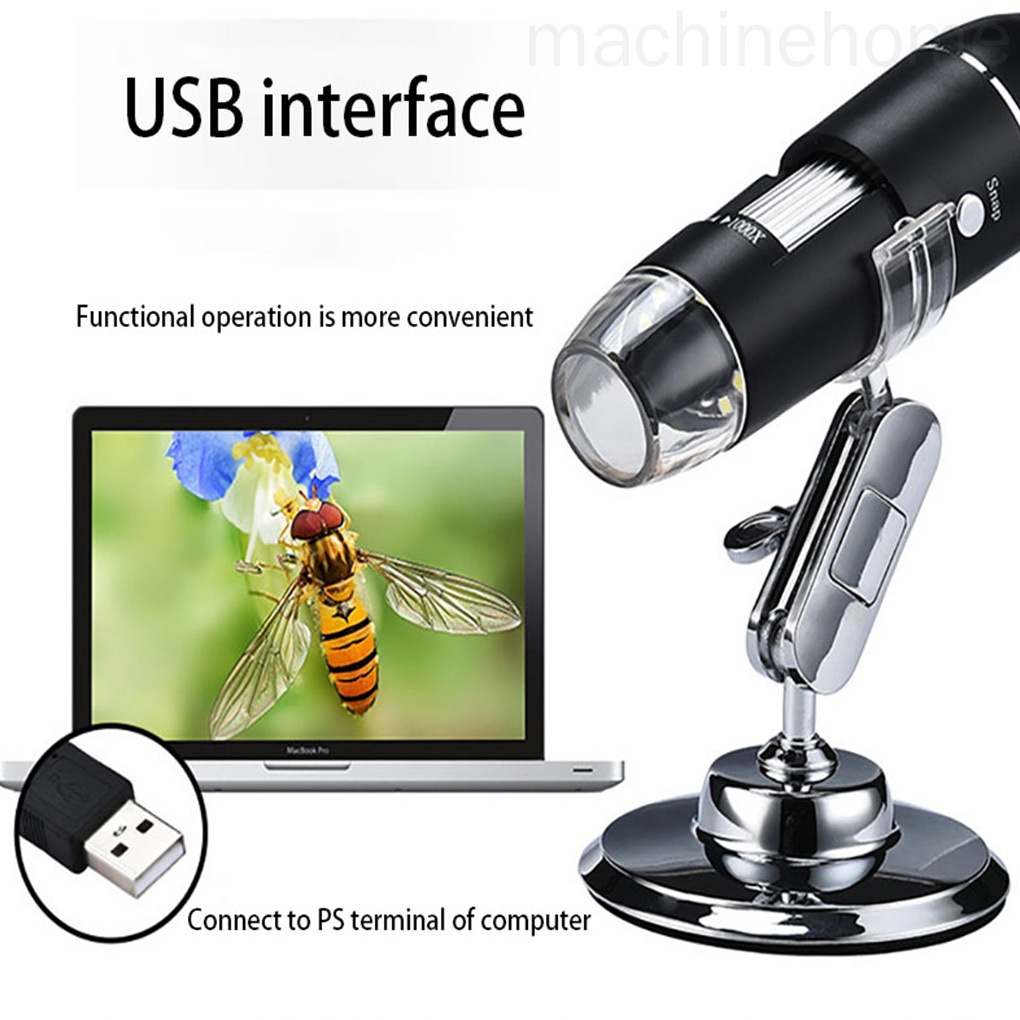 Kính hiển vi kỹ thuật số USB 8 bóng LED điều chỉnh được độ sáng 1000X
 | BigBuy360 - bigbuy360.vn