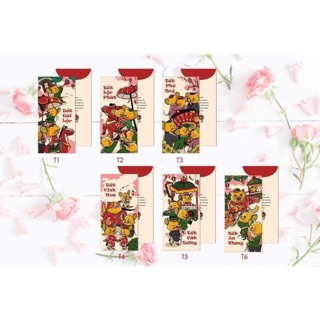 SỈ BAO LÌ XÌ 2020 [ Bộ đám cưới chuột]