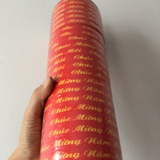 Combo 24 Cuộn Băng Keo In Chữ Chúc Mừng Năm Mới 1F2
