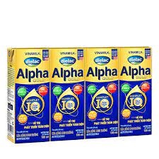 Thùng 48 Hộp Sữa Bột Pha Sẵn Dielac Alpha Gold IQ 180ml