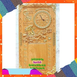 ,,,, lịch gỗ tết  lịch TRANH GỖ, LỊCH GỖ TREO TƯỜNG CHA MẸ DÁT VÀNG LỚN mới ,