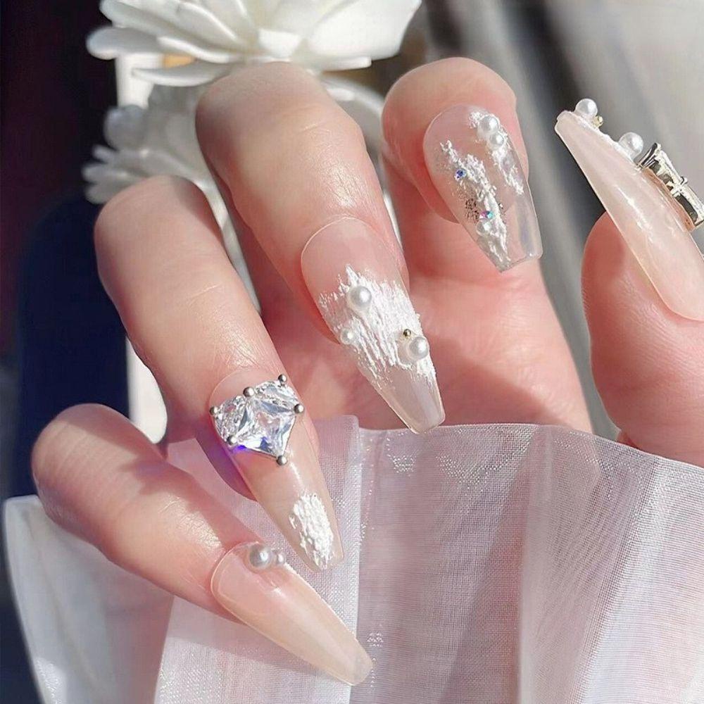 Vật Liệu Trang Trí Móng Tay Hình Thủy Thủ Mặt Trăng Bằng Kim Loại DIY