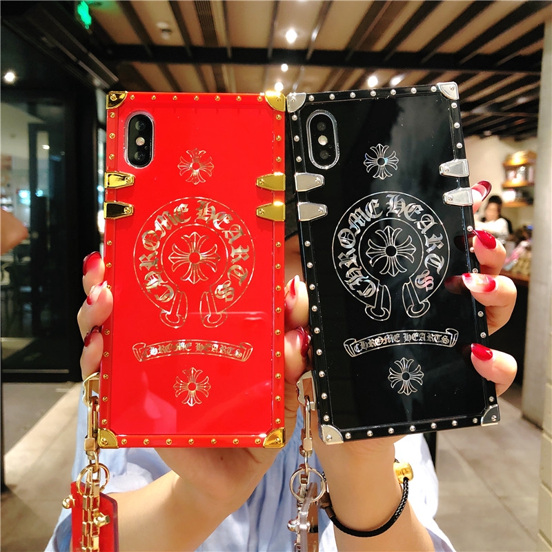 Ốp điện thoại kèm dây đeo thời trang sang trọng cho IPhone 6/6S 6plus/6splus 7/8 7Plus/8Plus X
