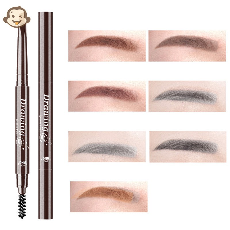 (Hàng Mới Về) Bút Chì Kẻ Lông Mày Hai Đầu Lâu Trôi Chống Thấm Nước | BigBuy360 - bigbuy360.vn